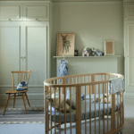 Farrow and Ball Dead Flat babykamer
