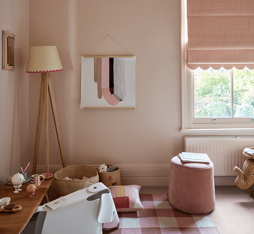 Farrow and Ball Dead Flat kinderkamer