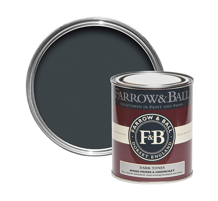 Farrow and Ball Interior Wood Primer & Undercoat Dark Tones