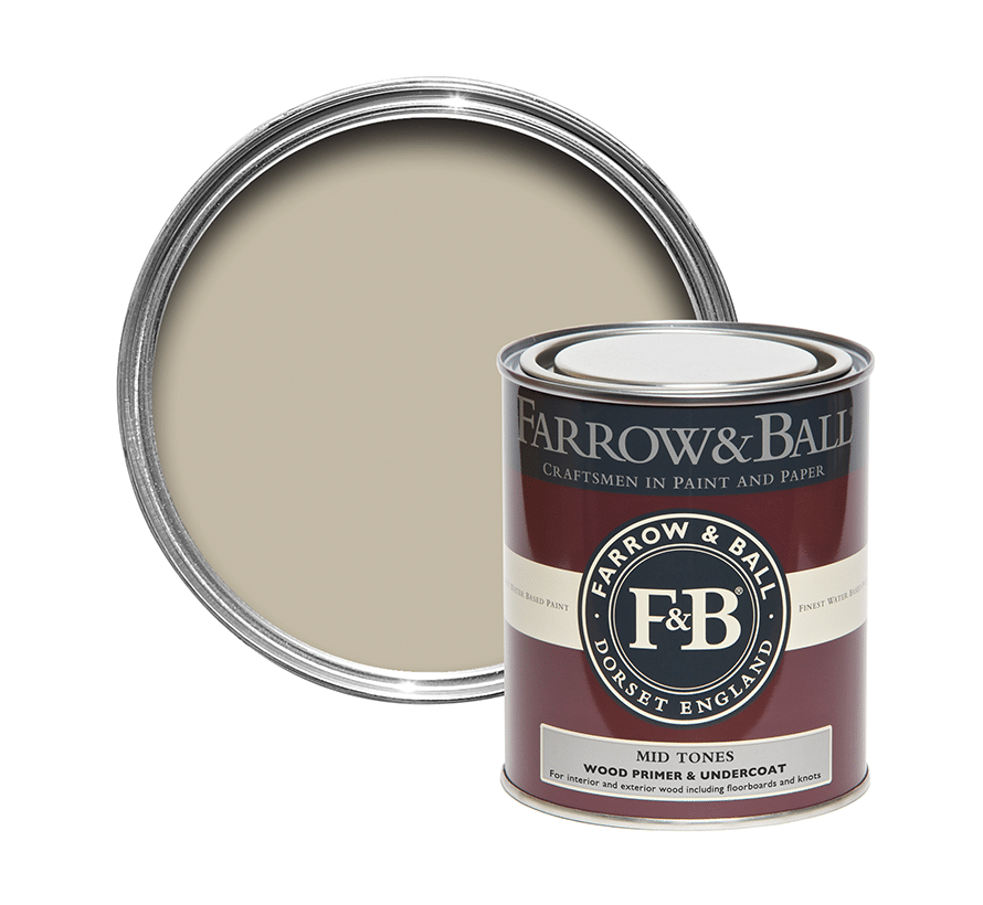 Farrow and Ball Interior Wood Primer & Undercoat Mid Tones