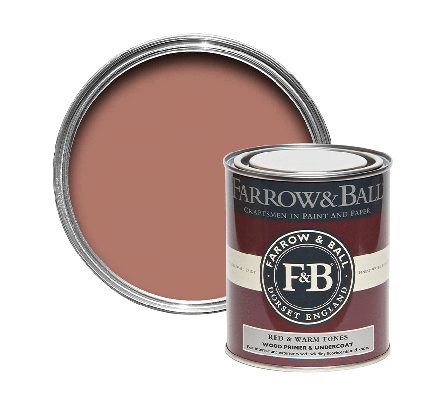 Farrow and Ball Interior Wood Primer & Undercoat Red & Warm Tones