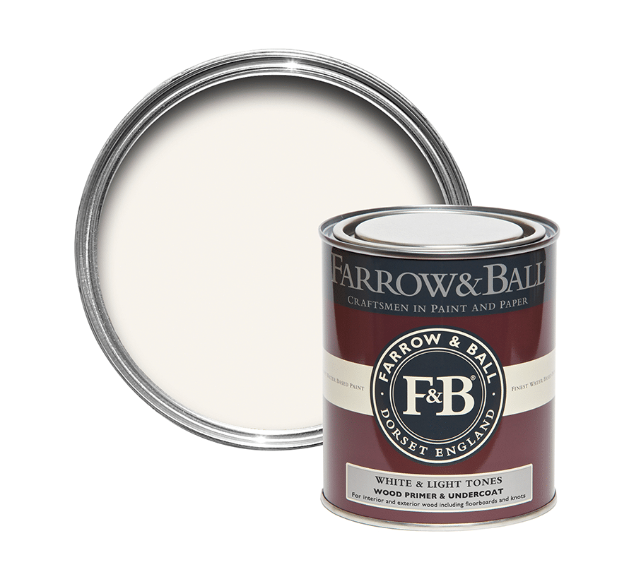 Farrow and Ball Interior Wood Primer & Undercoat White & light Tones