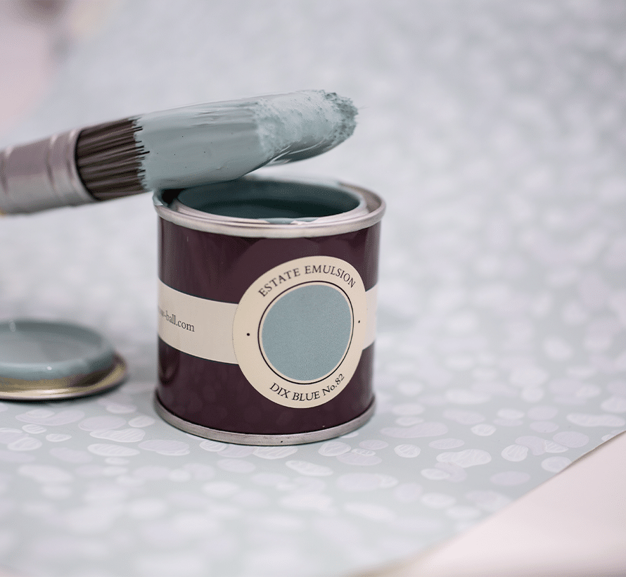Farrow and Ball proefpotje muurverf