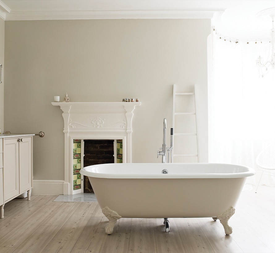 Farrow and ball muurverf badkamer