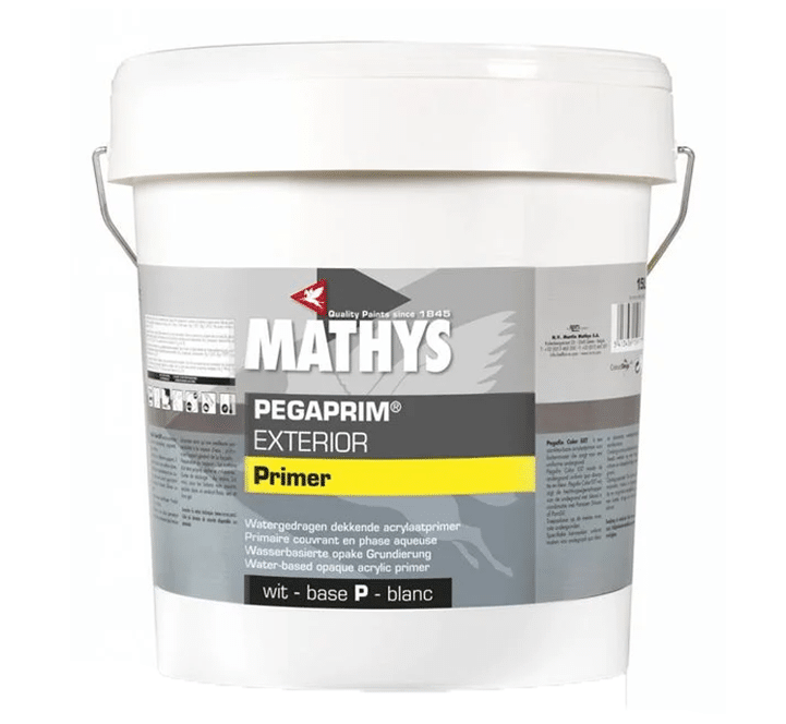 Mathys Pegaprim Exterior Primer is een primer voor buitenmuren