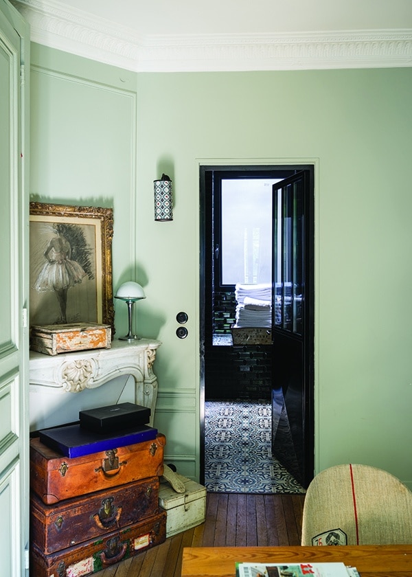 Farrow and Ball Full Gloss voorbeeld binnen