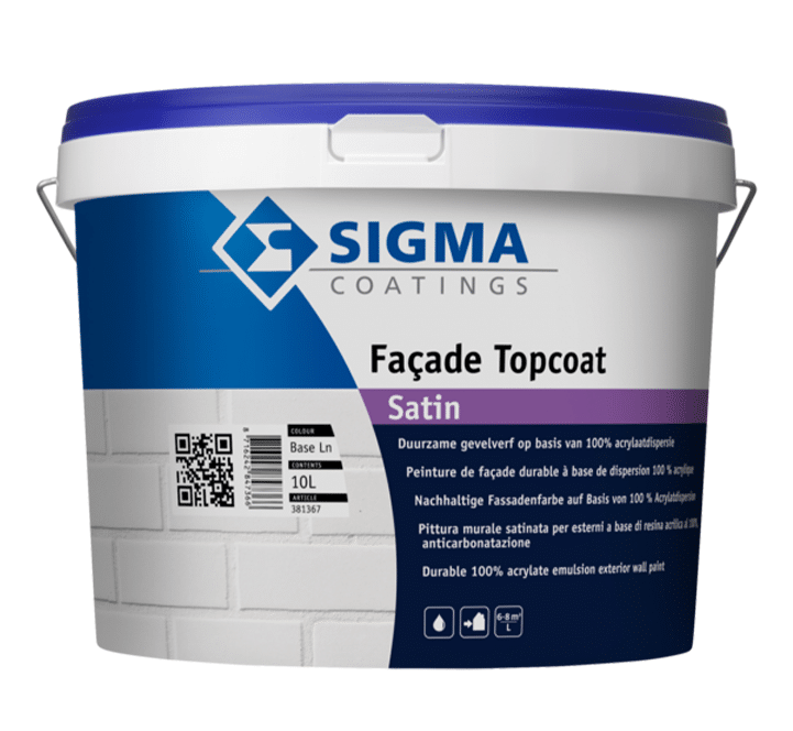 Sigma Facade Topcoat Satin 10 liter