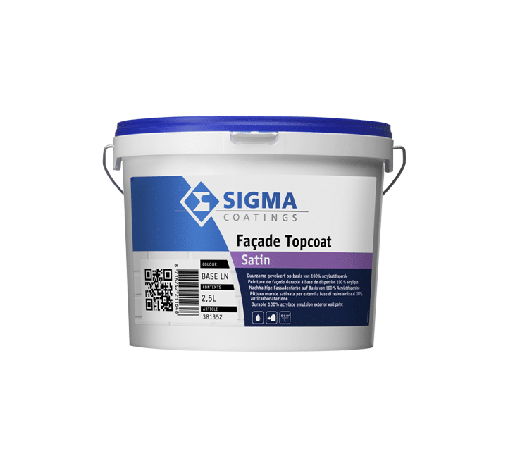 Sigma Facade Topcoat Satin 2,5 liter