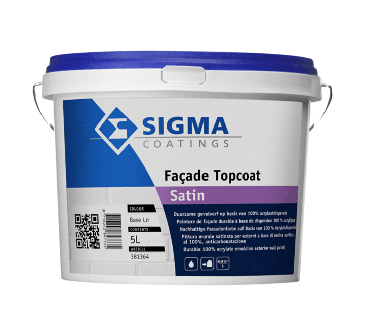Sigma Facade Topcoat Satin 5 liter