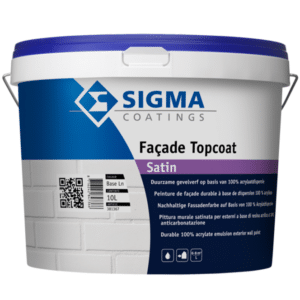 Sigma Facade Topcoat Satin buitenmuurverf