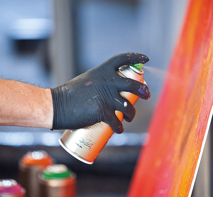 Montana Varnish voorbeeld