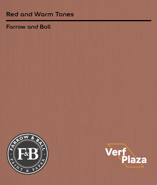 Red and Warm Tones wall primer farrow and ball