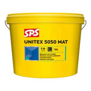 SPS Unitex 5050 Mat is een buitenmuurverf van SPS