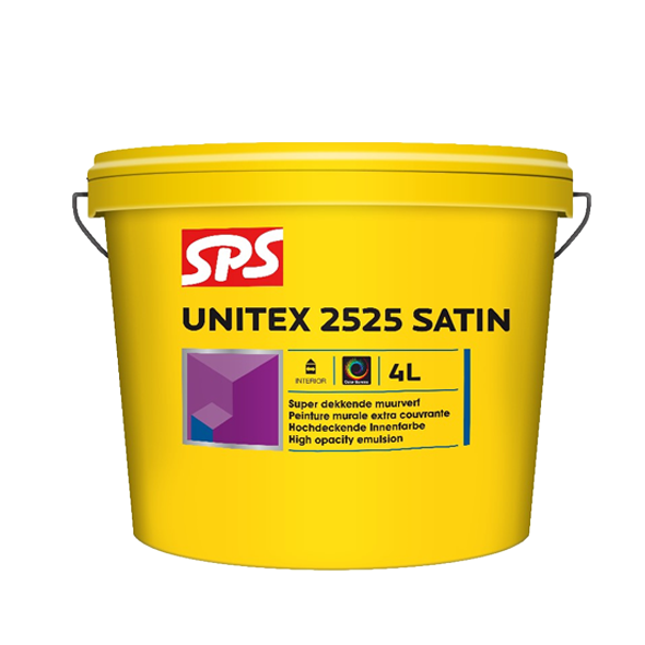 SPS geel Unitex 2525 satin | Verfplaza