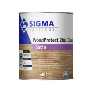 Sigma Woodprotect 2 in 1 Classic transparante beits