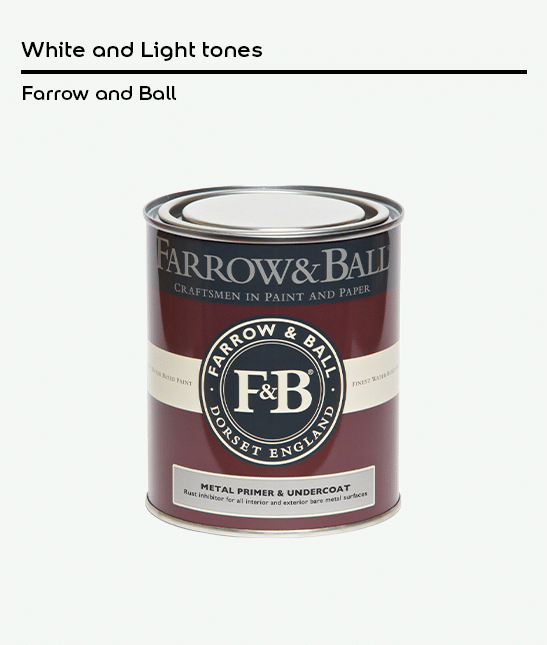 White and Light Tones Metal Primer & Undercoat