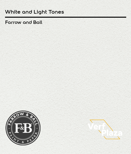 White and Light Tones wall primer farrow and ball