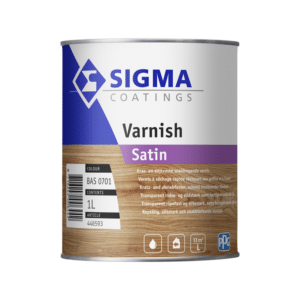 Sigma Varnish Satin blanke lak voor binnen