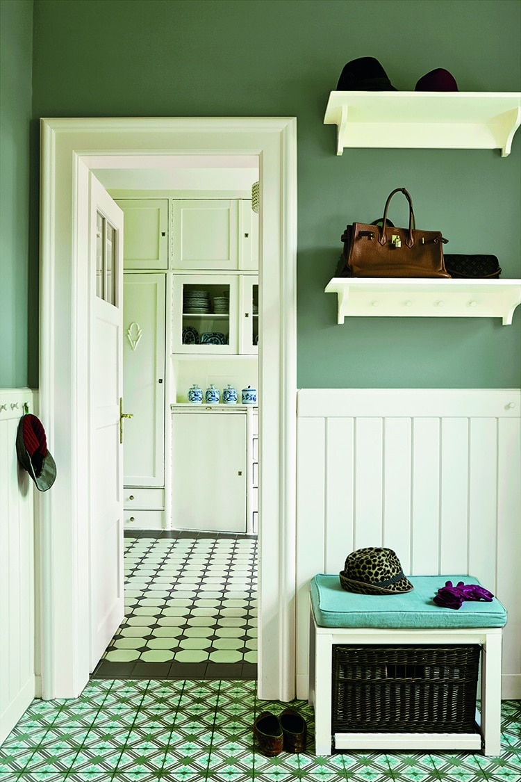 Card Room Green inspiratie Farrow & Ball
