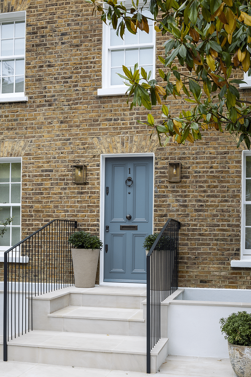 De Nimes kleur buitendeur