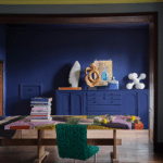 Farrow & Ball Blue Maize voorbeeld