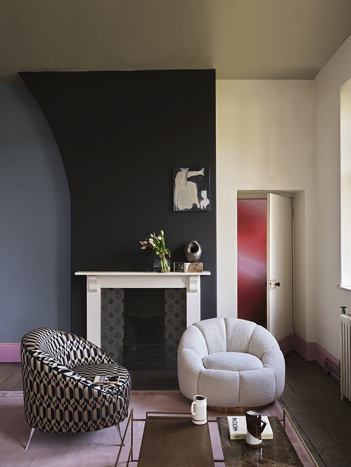 Farrow & Ball Liquorice voorbeeld kleur