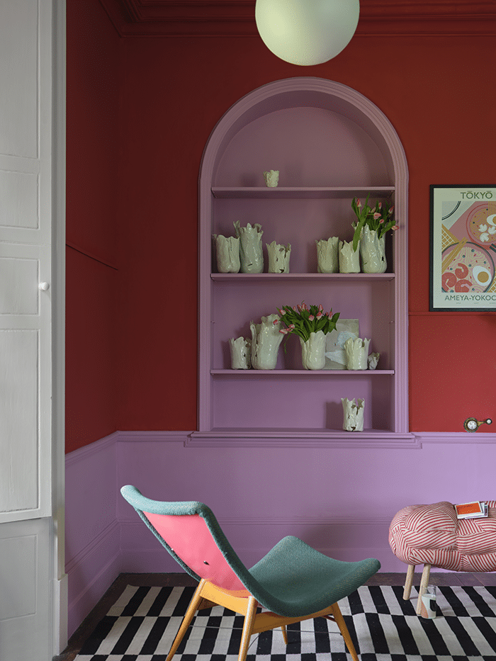 Farrow & Ball Shallot voorbeeld