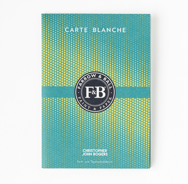 Farrow and Ball Carte Blanche kleurenkaart   GRATIS