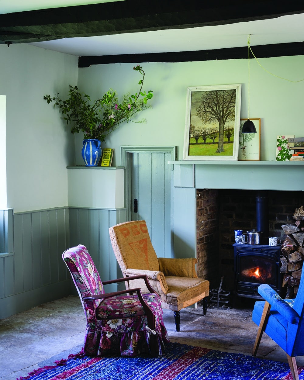 Farrow and Ball Cromarty kleur voorbeeld