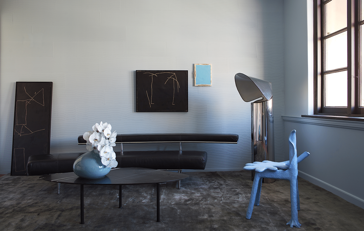 Farrow and Ball Hazy voorbeeld