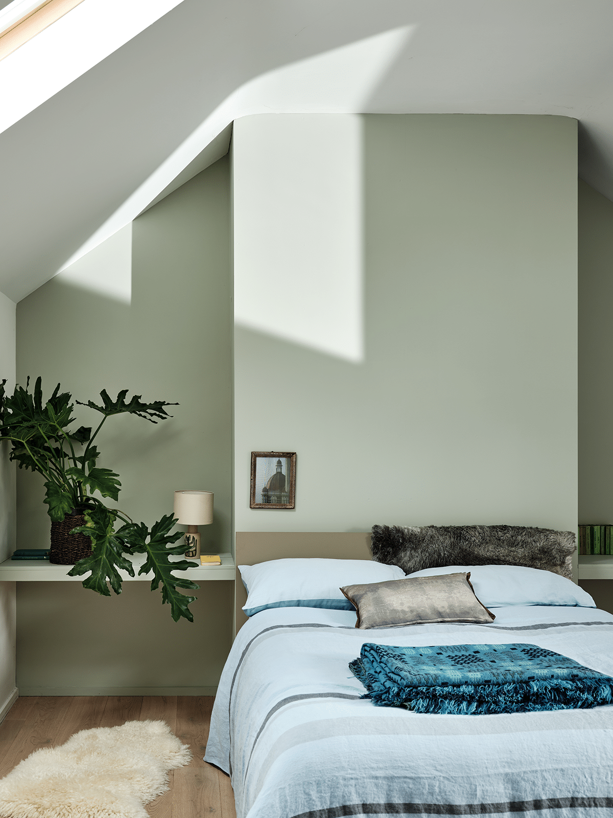 Farrow and Ball Mizzle kleur voorbeeld