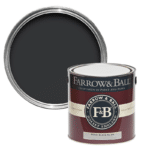 Farrow and Ball Pitch Black No. 256