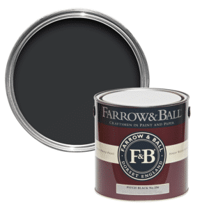 Farrow and Ball Pitch Black No. 256