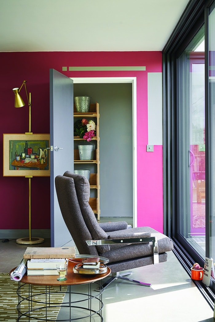 Farrow and Ball Radicchio voorbeeld