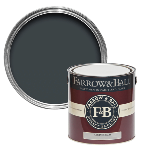 Farrow and Ball Railings No. 31