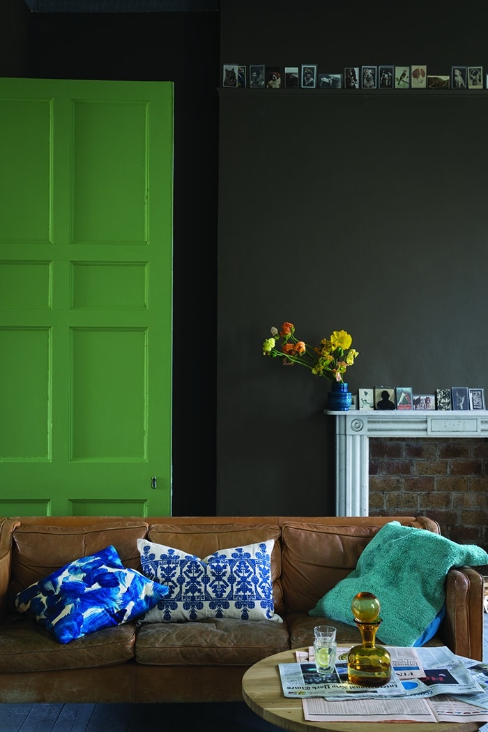 Farrow and Ball Salon Drab muurverf