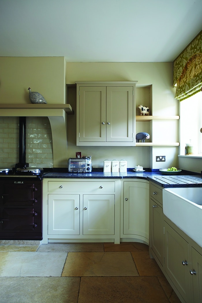 Farrow and Ball Savage Ground voorbeeld