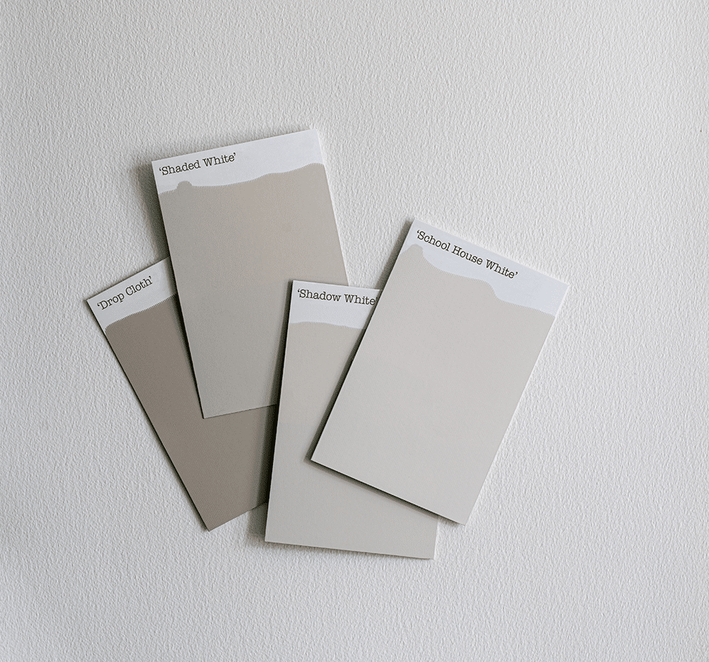 Farrow and Ball Shadow White combineren