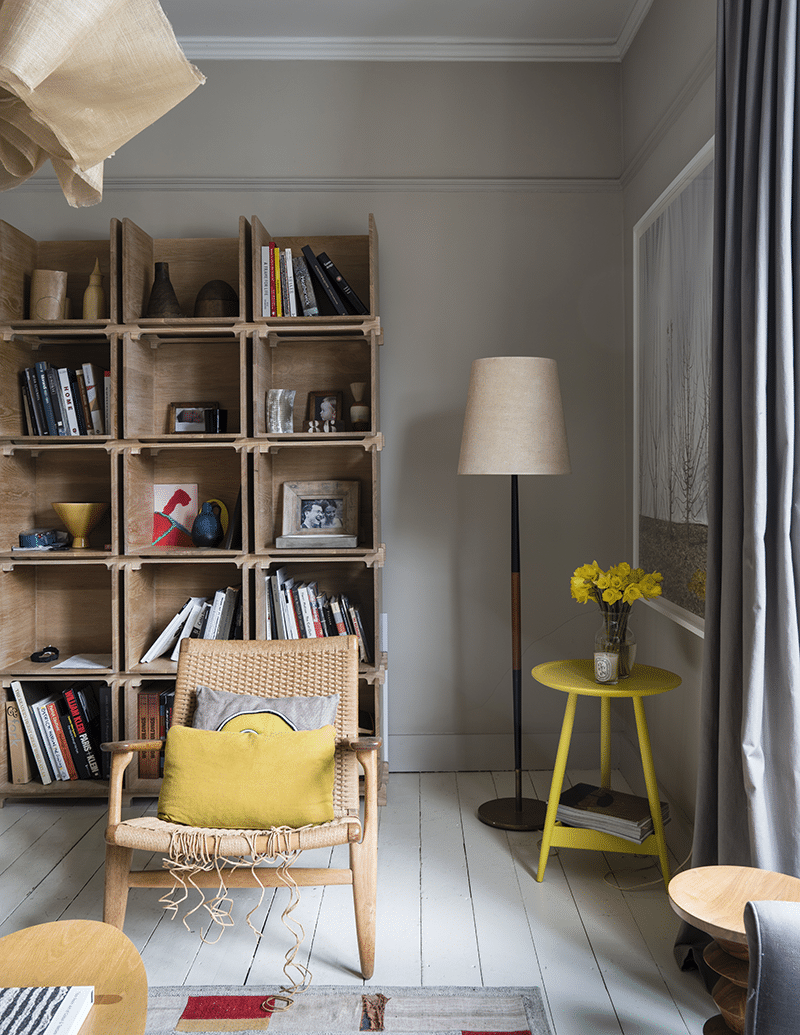 Farrow and Ball Smoked Trout voorbeeld