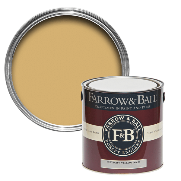 Farrow and Ball Sudbury Yellow No. 51