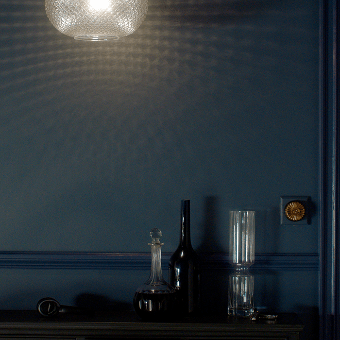 Farrow and Ball Wine Dark voorbeeld