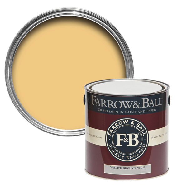 Farrow and Ball Yellow Ground No. 218