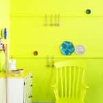 Farrow and Ball Yellowcake voorbeeld