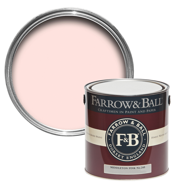 Farrow and Ball Middleton Pink No. 245
