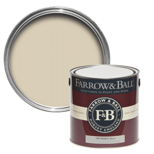 Farrow and Ball off White No. 3