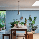 Lulworth Blue inspiratie woonkamer