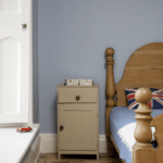 Lulworth Blue kleur slaapkamer