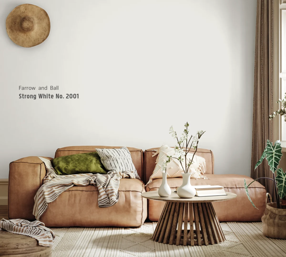 Strong White van Farrow and Ball voorbeeld