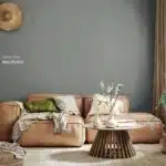 Real Marble Flexa Pure voorbeeld op de muur