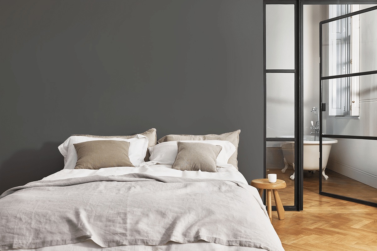 Rijks donker grijs muurverf